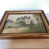 Painting of the castle of Ham Paul Herpels