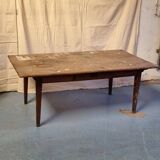 Wooden table with 1 drawer