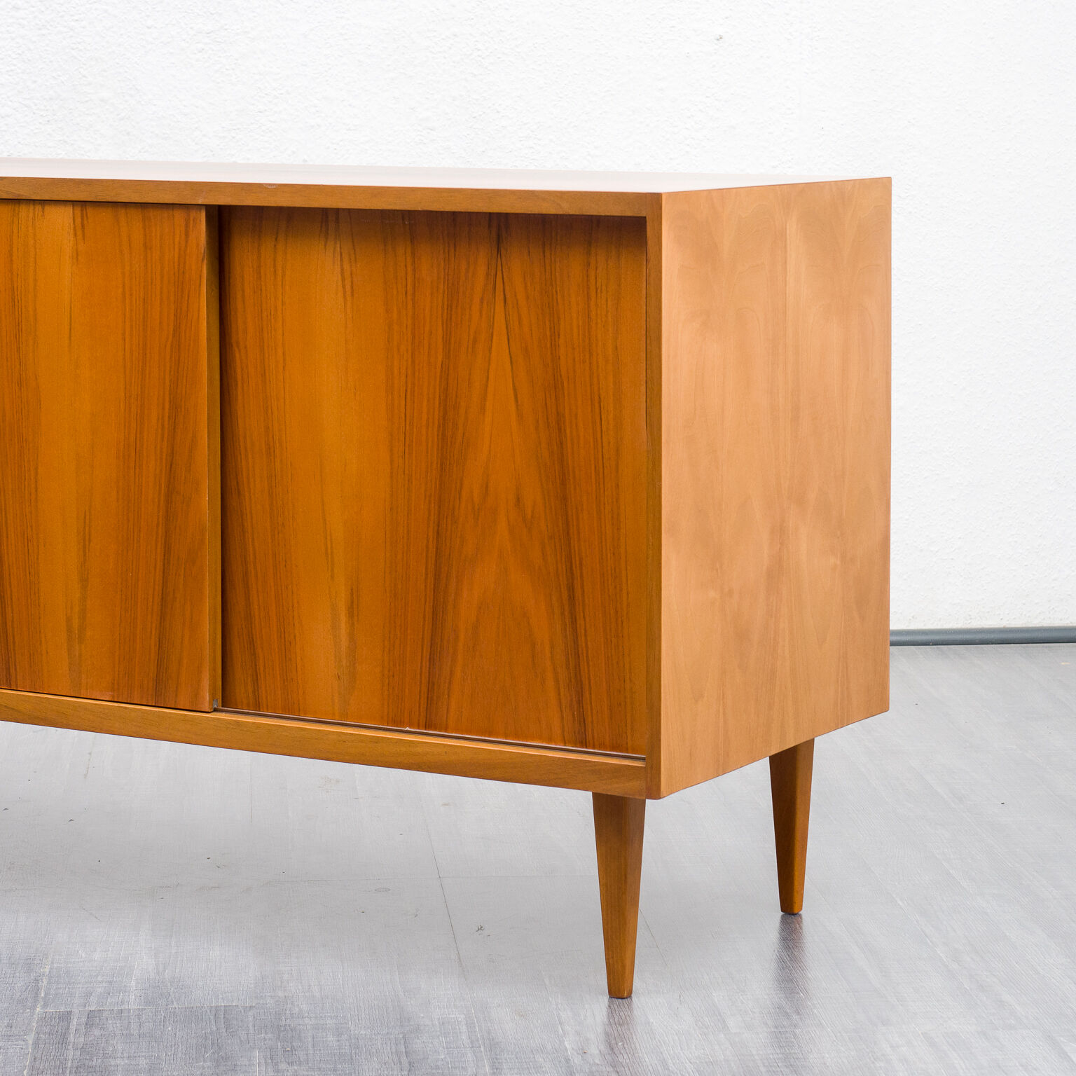 50s sideboard, walnut, restored, 150cm