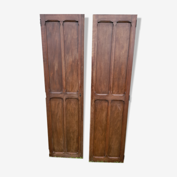 Pairs of Parisian beech doors