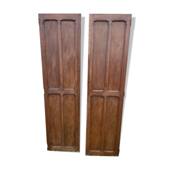 Pairs of Parisian beech doors