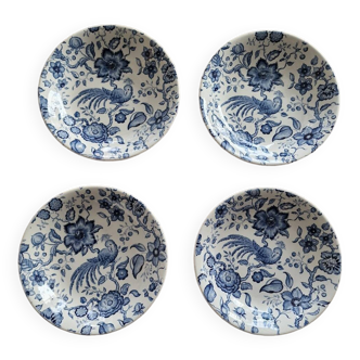 4 Villeroy and Boch soup plates paradiso model.