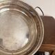 Antique Silver Metal Fruit Bread Basket Louis XVI Style