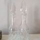 Servant with crystal bottles