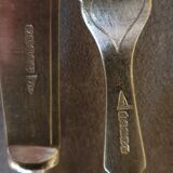 Cutlery in solid silver very worked marked W.H sterling