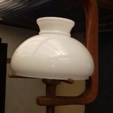 Chandelier Design Guillerme and Chambron in vintage oak