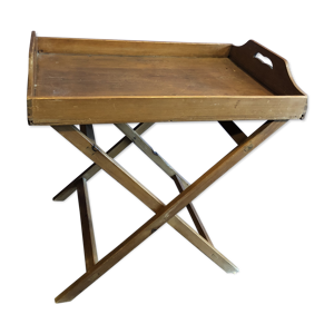 Table pliante en pin