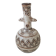 Vase / Vintage soliflore in handcrafted ceramic – Brutalist style