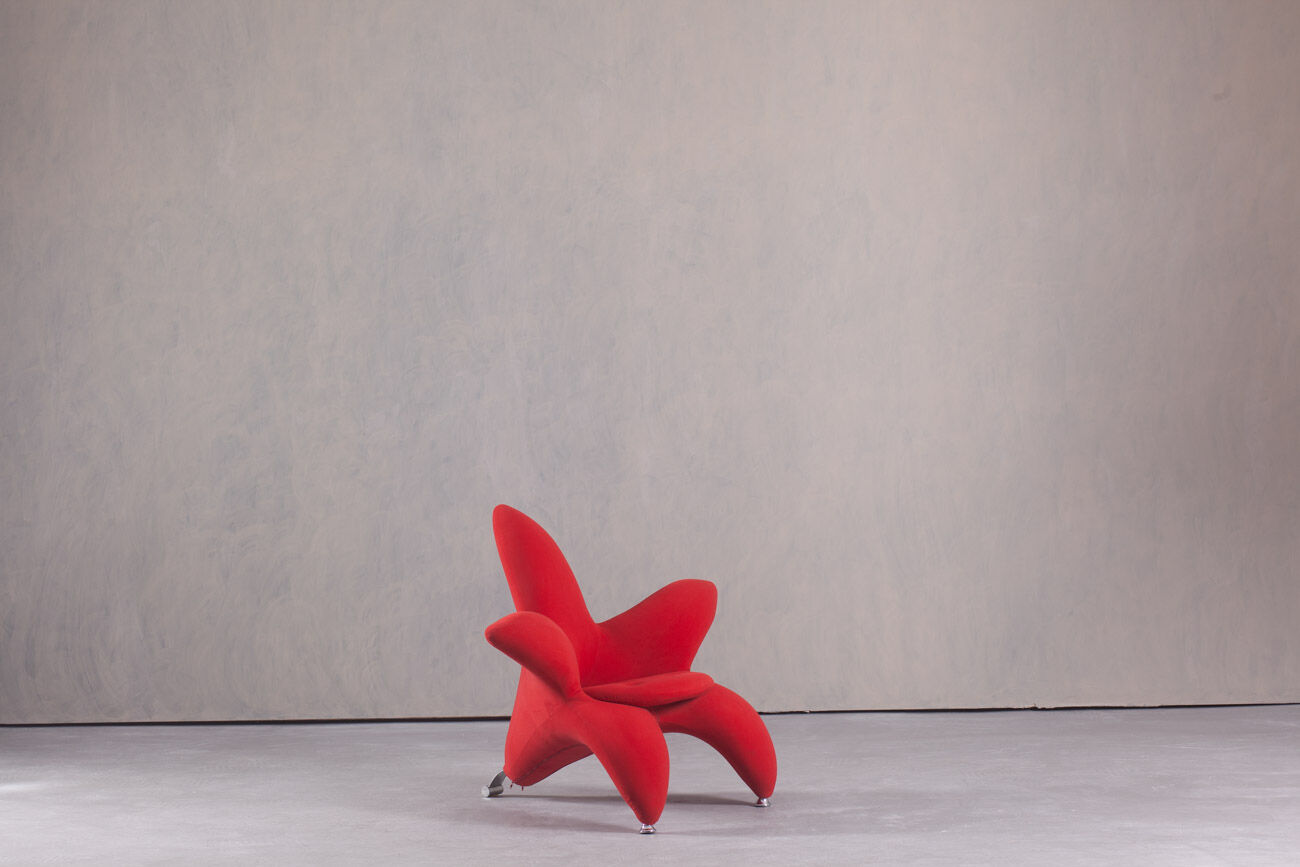 Postmodern Getsuen Lily Chair by Masanori Umeda for Edra, Italy, 1990s