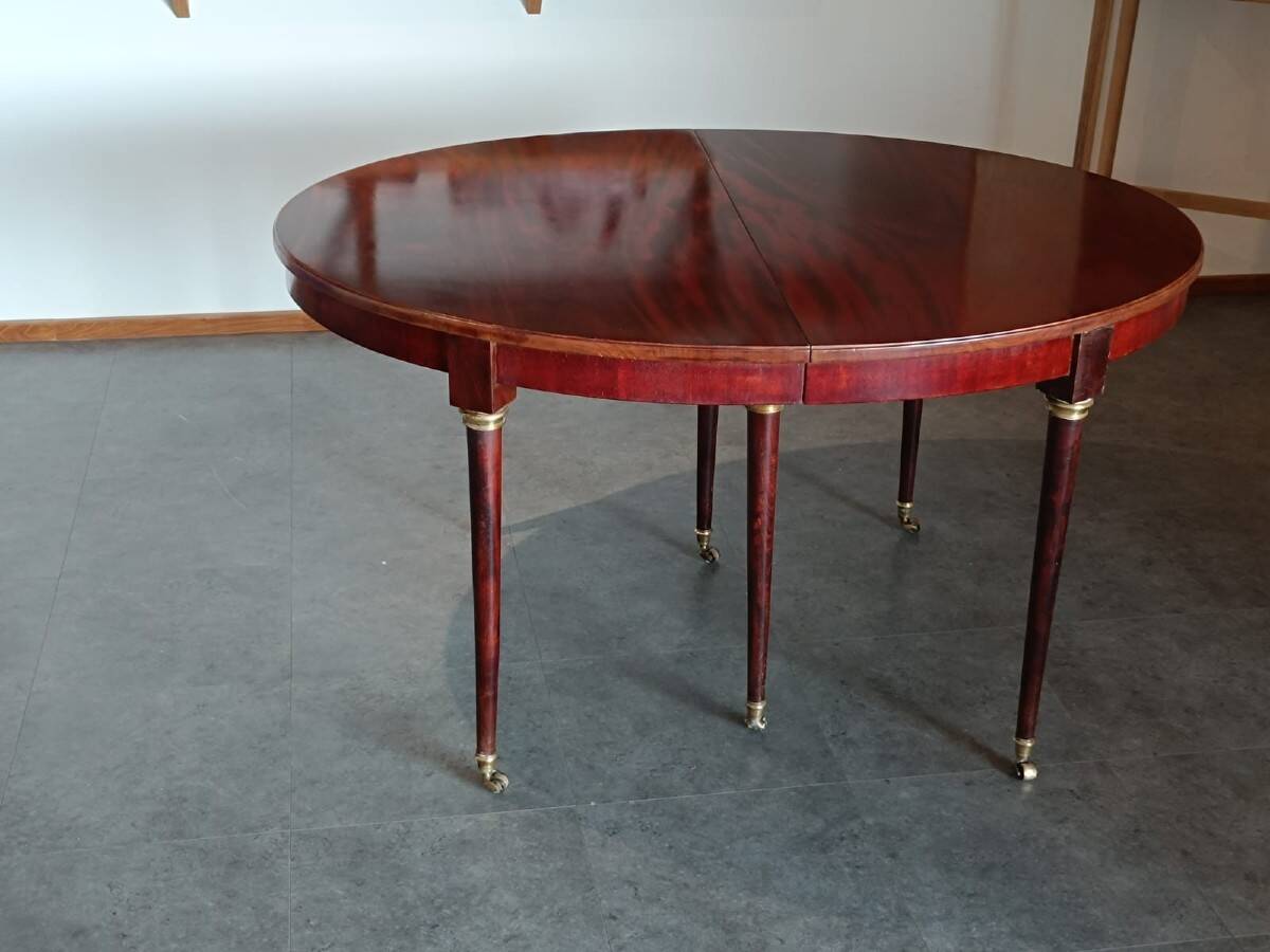 DINING TABLE MAHOGANY RESTORATION PERIOD