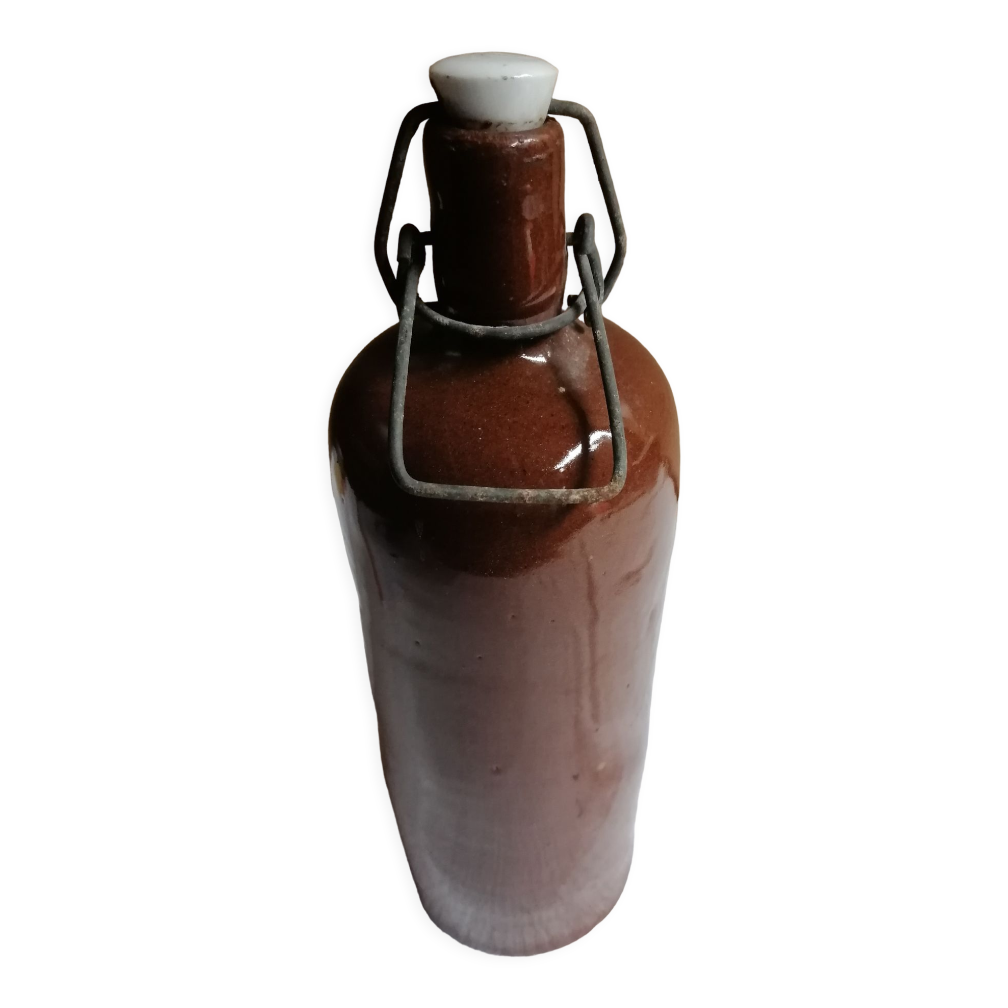 Vintage brown gres bottle