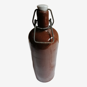 Vintage brown gres bottle