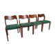 Niels otto Moller chairs 1970
