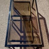 Coffee table and its two ends of sofa