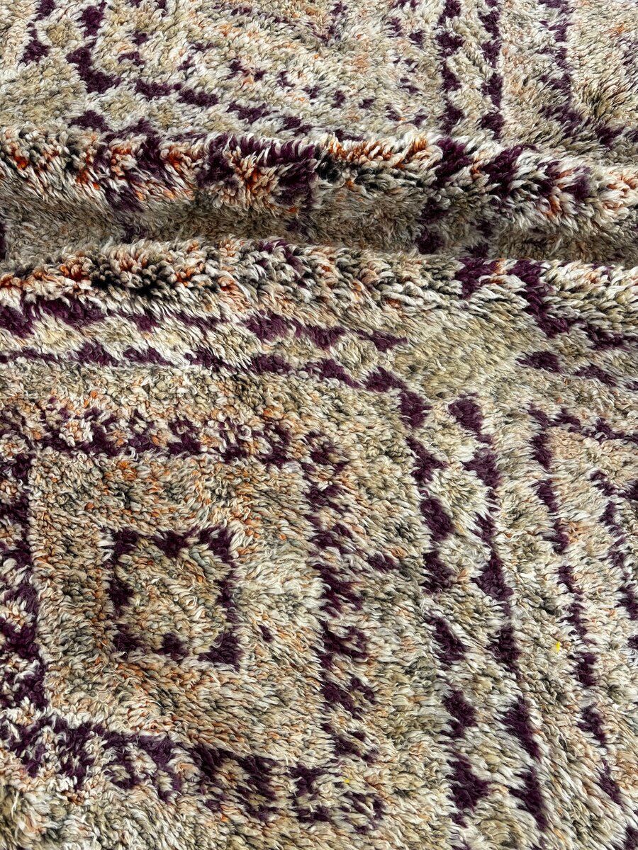 Vintage Berber wool rug, Morocco.