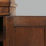 Early 18th Century Vitrine Cabinet in oak, Germany