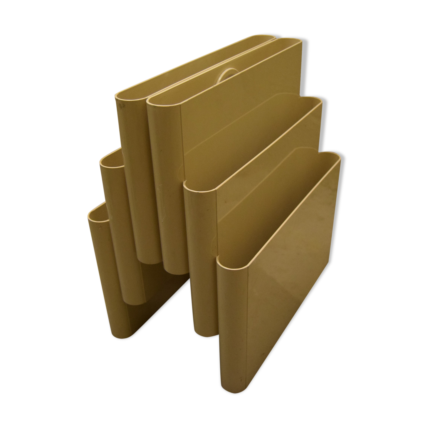 Kartell magazine holder by Giotto Stoppino
