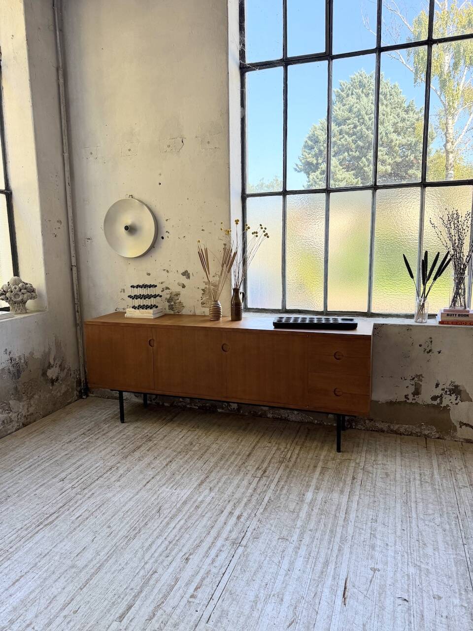 French modernist teak sideboard 1960