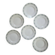 Lot n°1 de 6 assiettes creuses St Amand