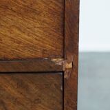 Large early 19th century English antique chest of drawers