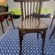Ensemble de 8 chaises bistrot style Baumann bois courbé Annee 50/60