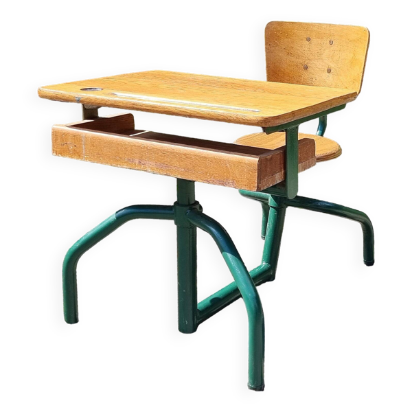 Bureau écolier prouvé année 50