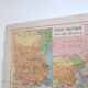 Ancient Pacific Ocean map and its archipelagos Edition Girard 99 by 65cm
