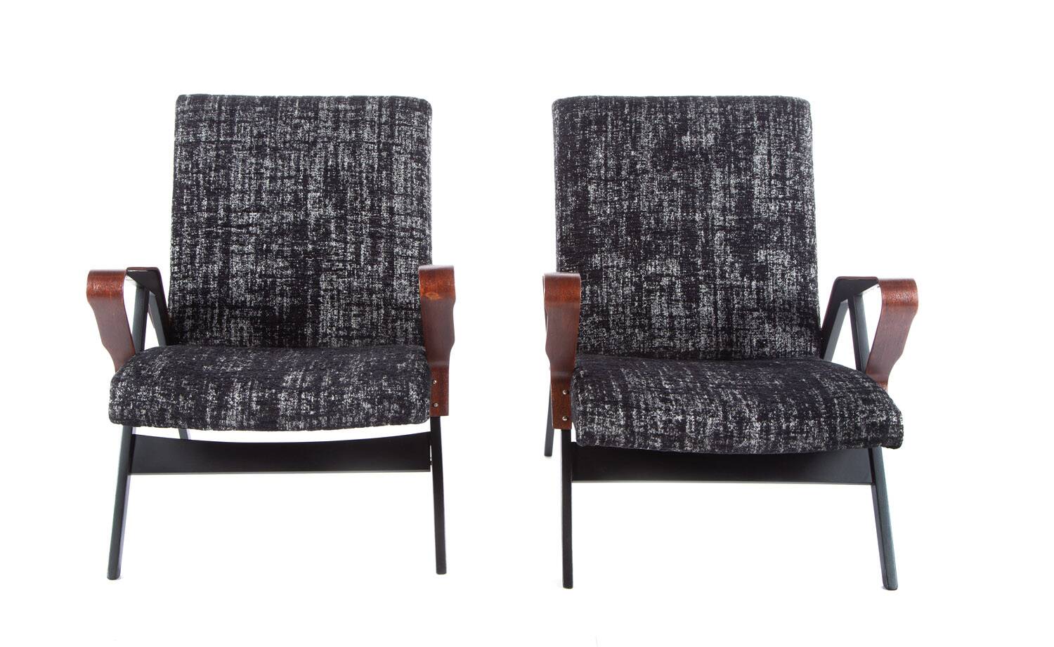 Vintage Pair of armchairs by Frantisek Jirak