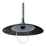 Scandinavian pendant light in perforated sheet metal