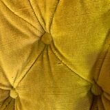 Sofa yellow velvet