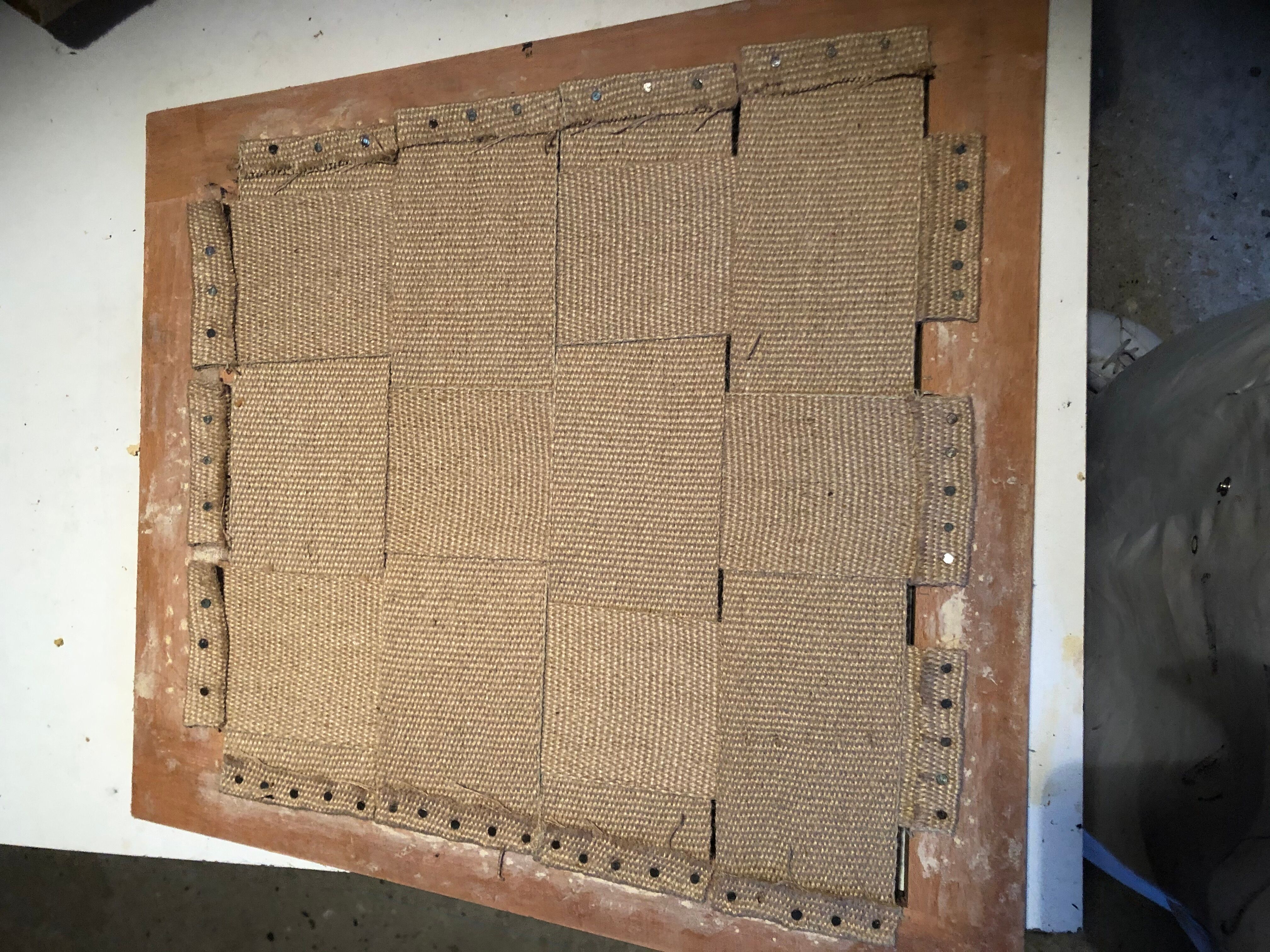 Old black desk chair