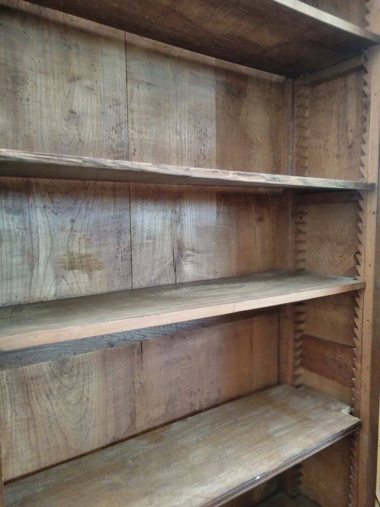Large 19th Century Library in Walnut
