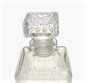 Glass whisky carafe 60/70 's