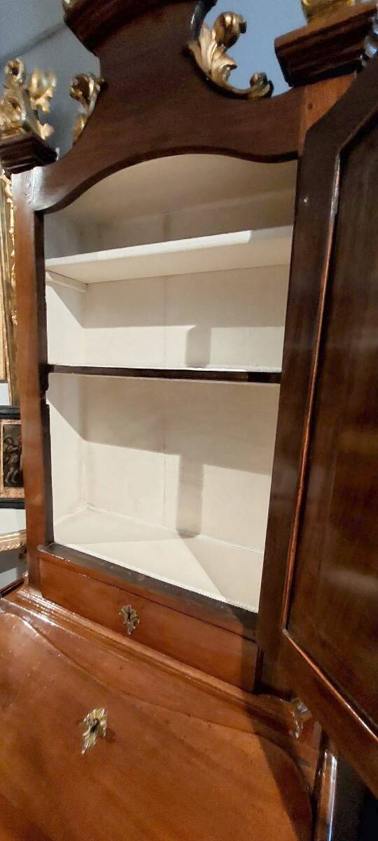 Small 18th century walnut trumeau L.72 CM