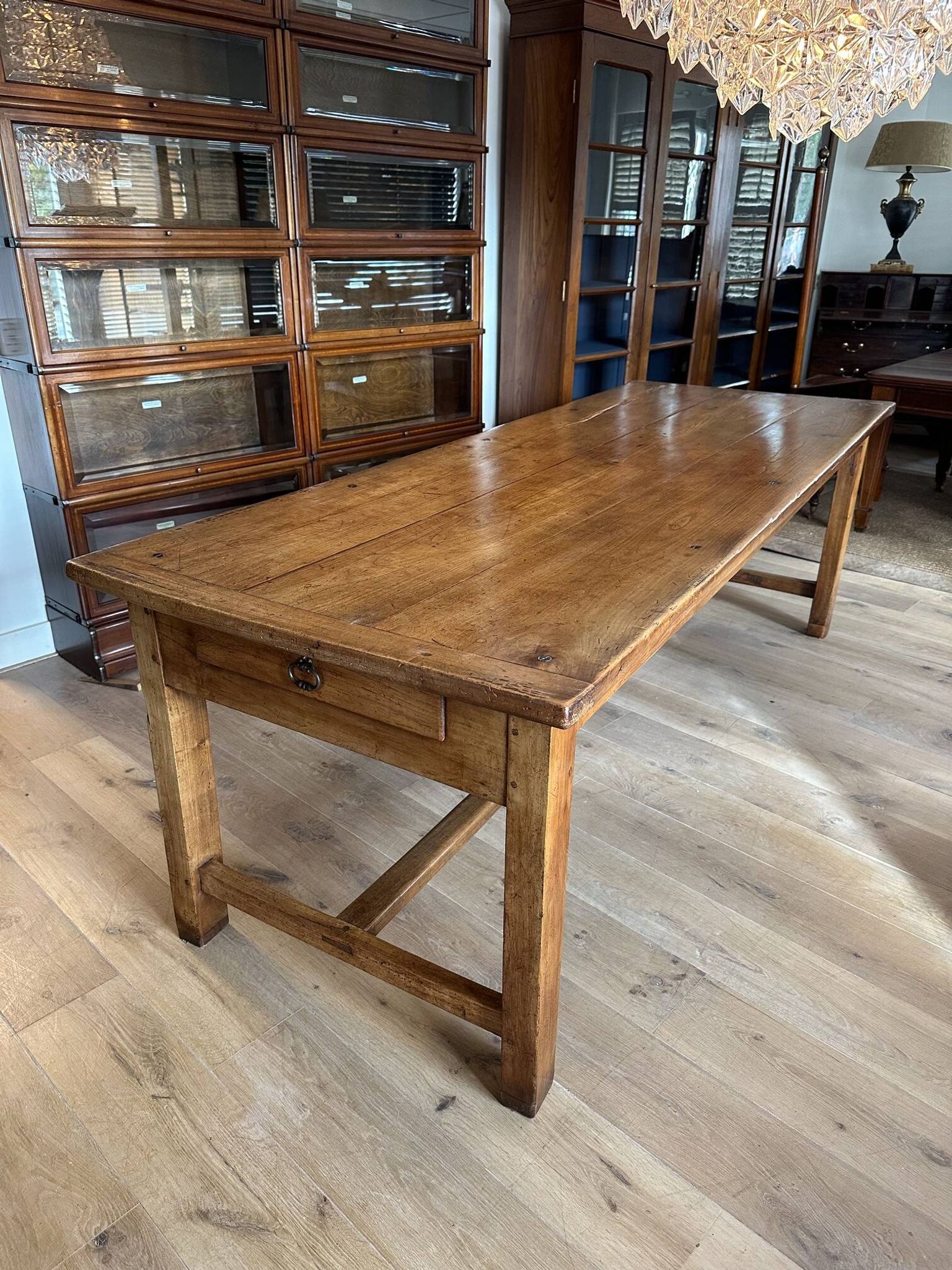 Large cherrywood farmhouse