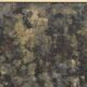 Square coffee table in marble-effect glass.