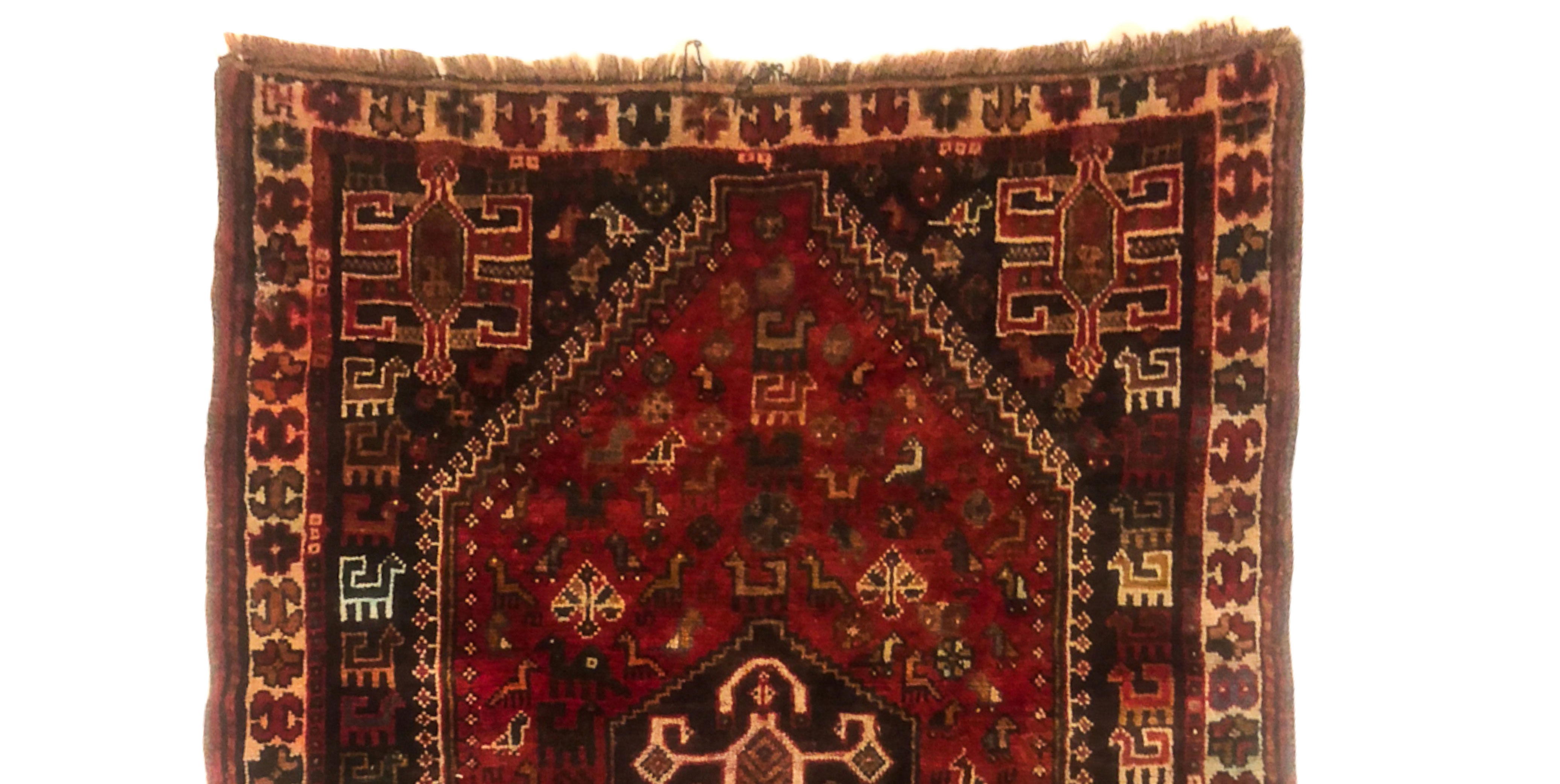 Handmade persian carpet 155x129cm