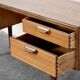 Vintage Midcentury Afromosia Desk From A. Younger Of Great Britain. Deliver