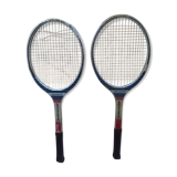 Pair of vintage tennis rackets