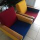 Paire de fauteuils années 50