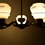 Lustre Art déco, Allemagne, années 1930.