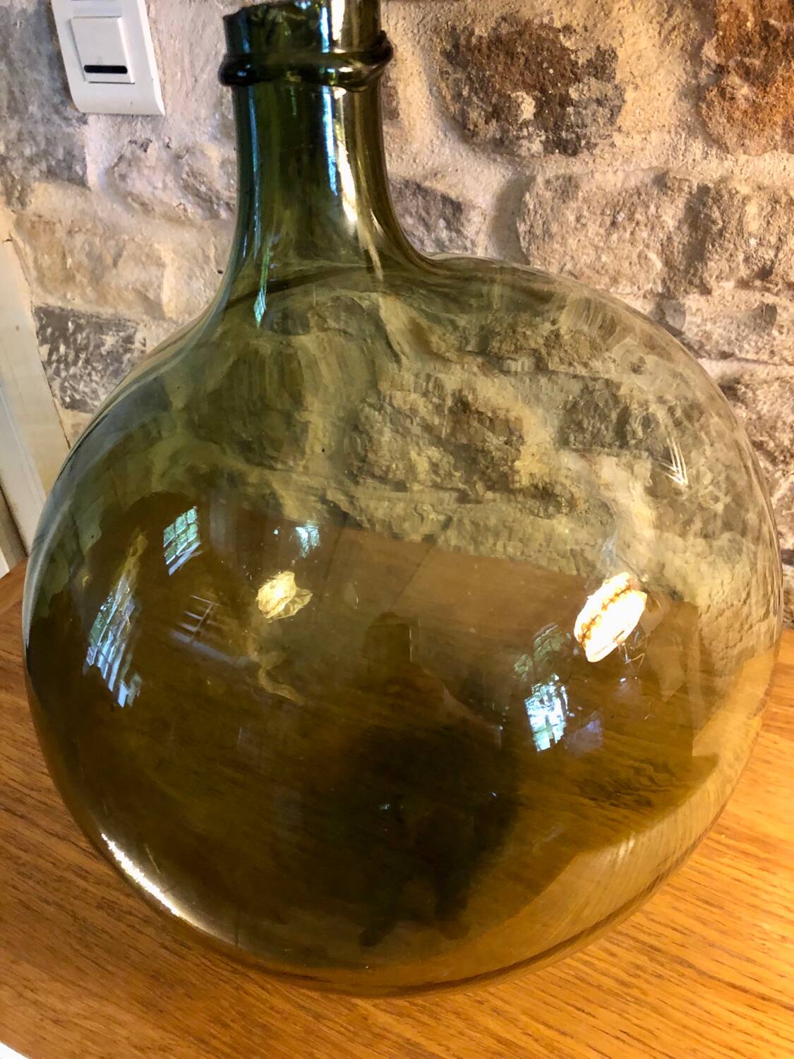 Old demijohn