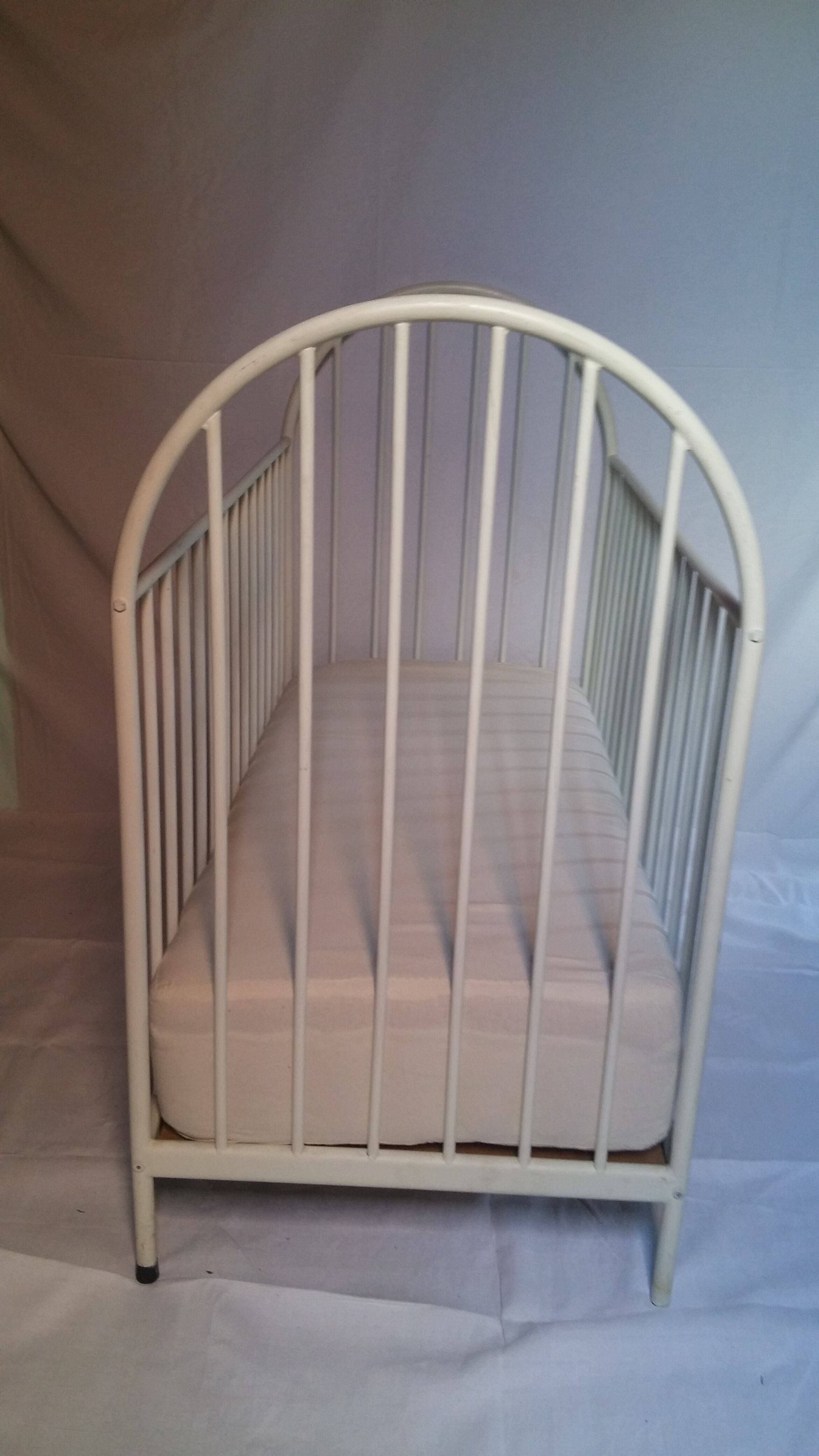 Vintage iron bedstead