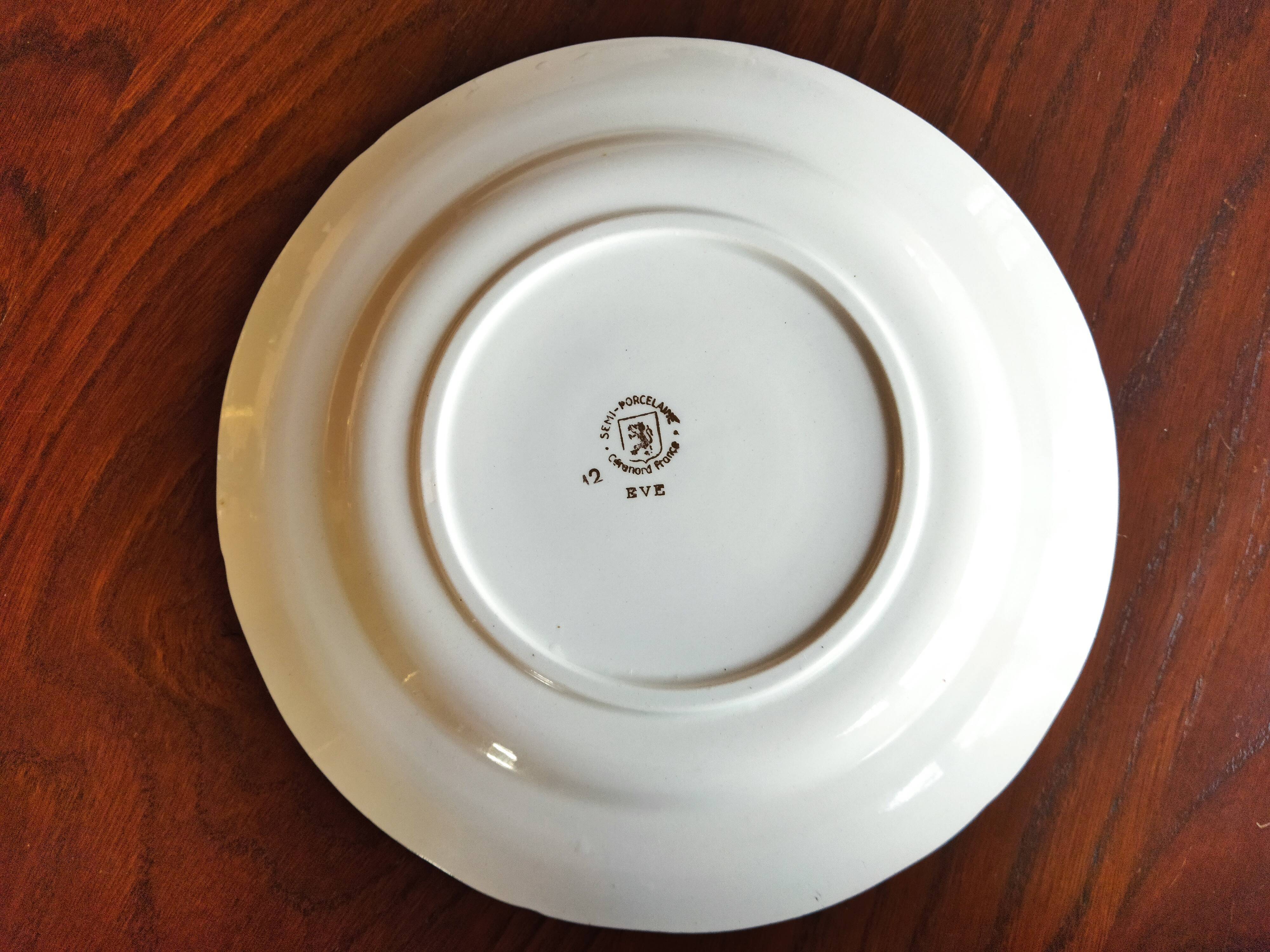 14 flat plates Céranord Eve