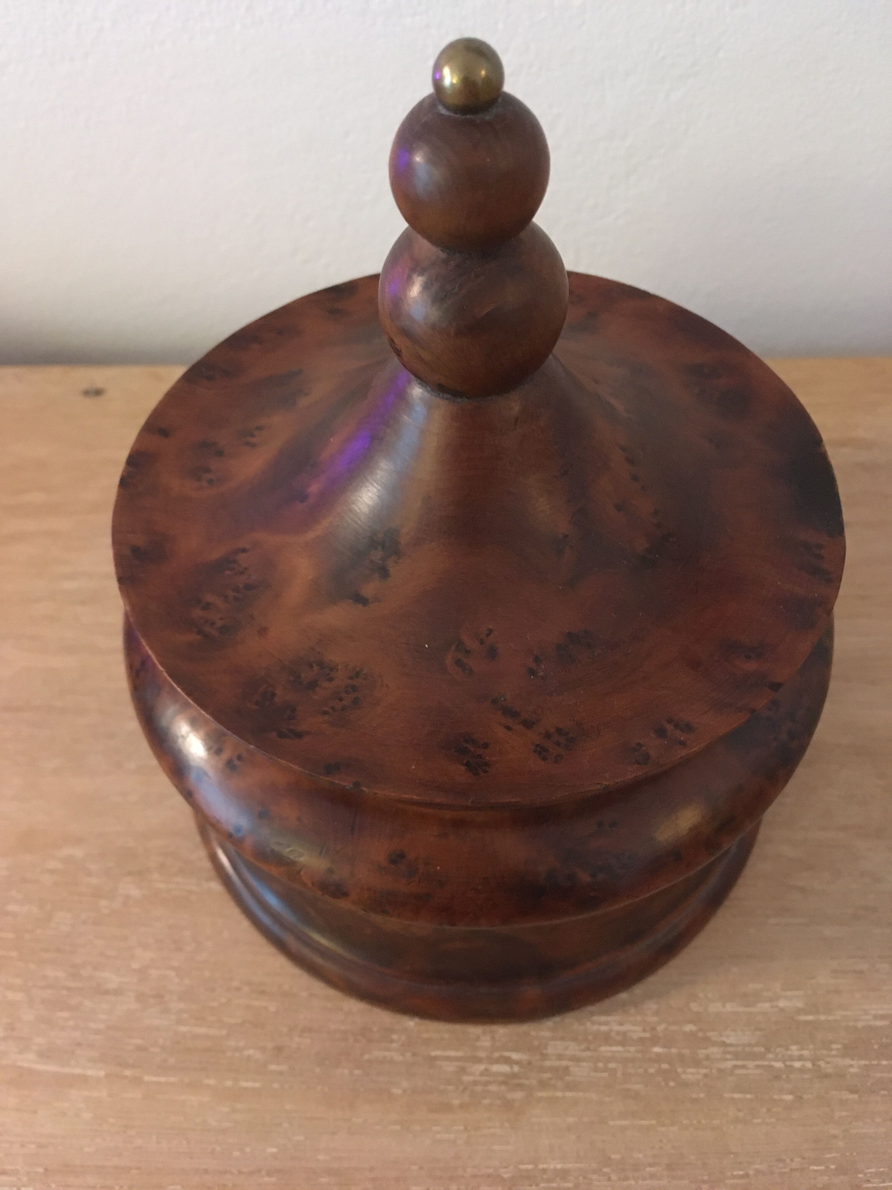 Art deco tobacco pot