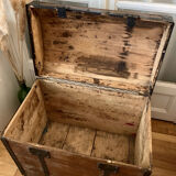 Large trunk wooden chest