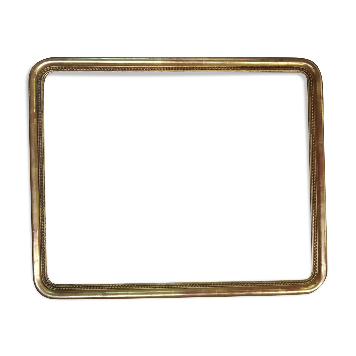 old frame napoleon III foliage 50 cm x 40 cm gilded wood