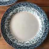 6 flat plates H Boulenger Choisy le Roi