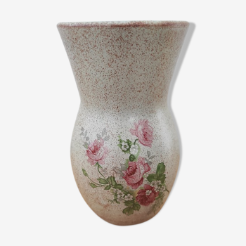 Rare vase floral vallauris