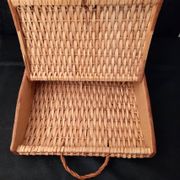 Mallette de rangement en Osier